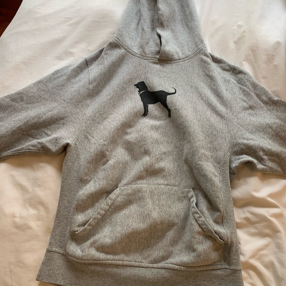 Kids Black Dog Hoodie - Picture 2 of 4